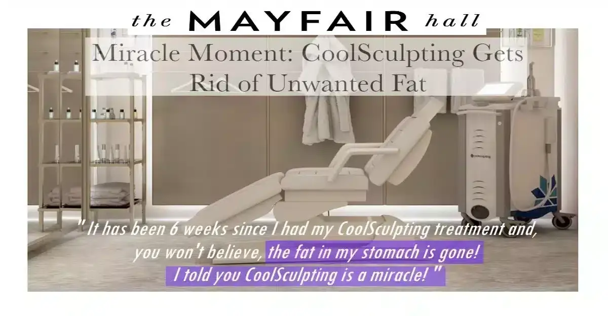 Cool Sculpting Reviews for SKINNEY Medspa from The Mayfair Hall