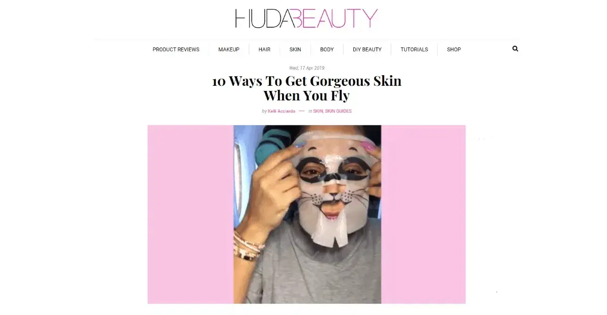 Airplane Skincare | Tips for Gorgeous Skin When Flying