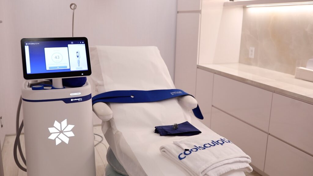 CoolSculpting machine in Skinney Medspa NYC
